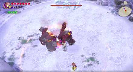 取り巻きがギガースが2体に変更