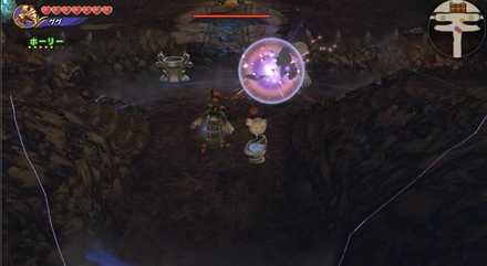 取り巻きがシェードに変化