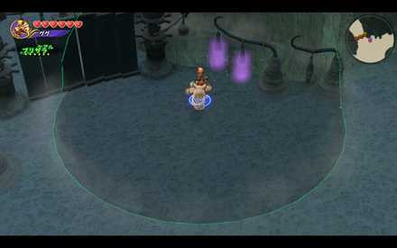 扉の仕掛けは必殺技で同時に叩く