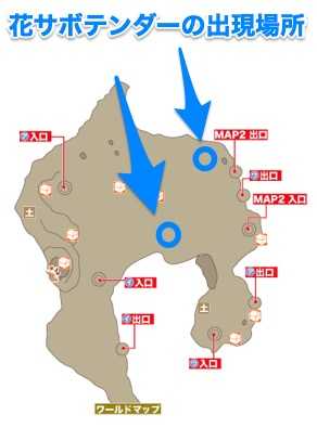 出現場所マップ