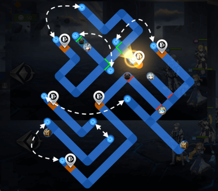 城内の地下水路の画像