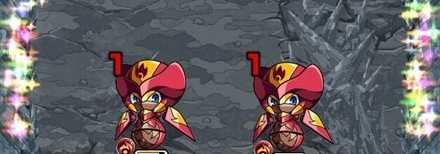 ドクロを倒すとヒーリングウォールが展開