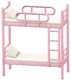 にだんベッドのピンクの画像