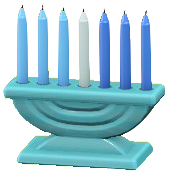 うたげのキャンドルのブルーの画像