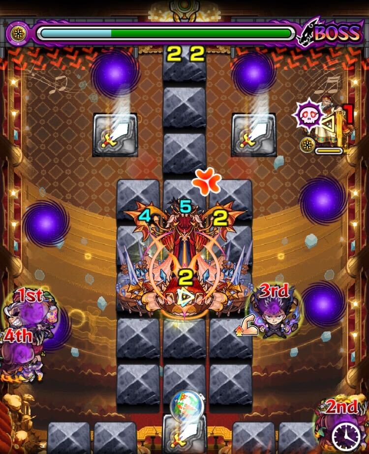 アリア ボス1移動後