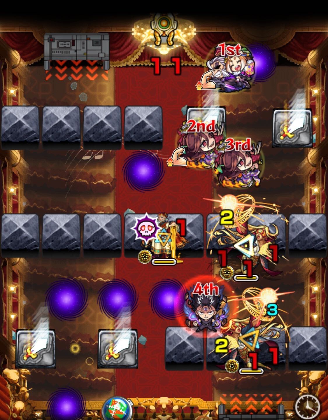 ステージ3 アルテ1体処理後