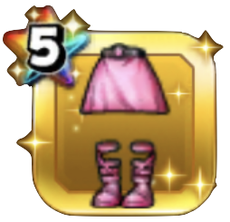 レオナのドレス下