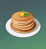 午後のパンケーキの画像