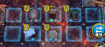 じごくのきしロード6の初期配置