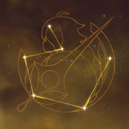 主人公(岩)の星座画像