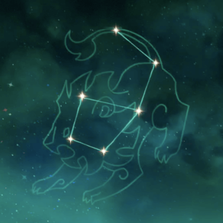 ジンの星座画像