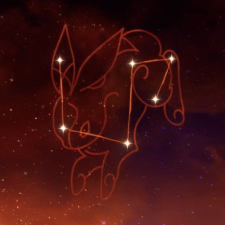 アンバーの星座画像