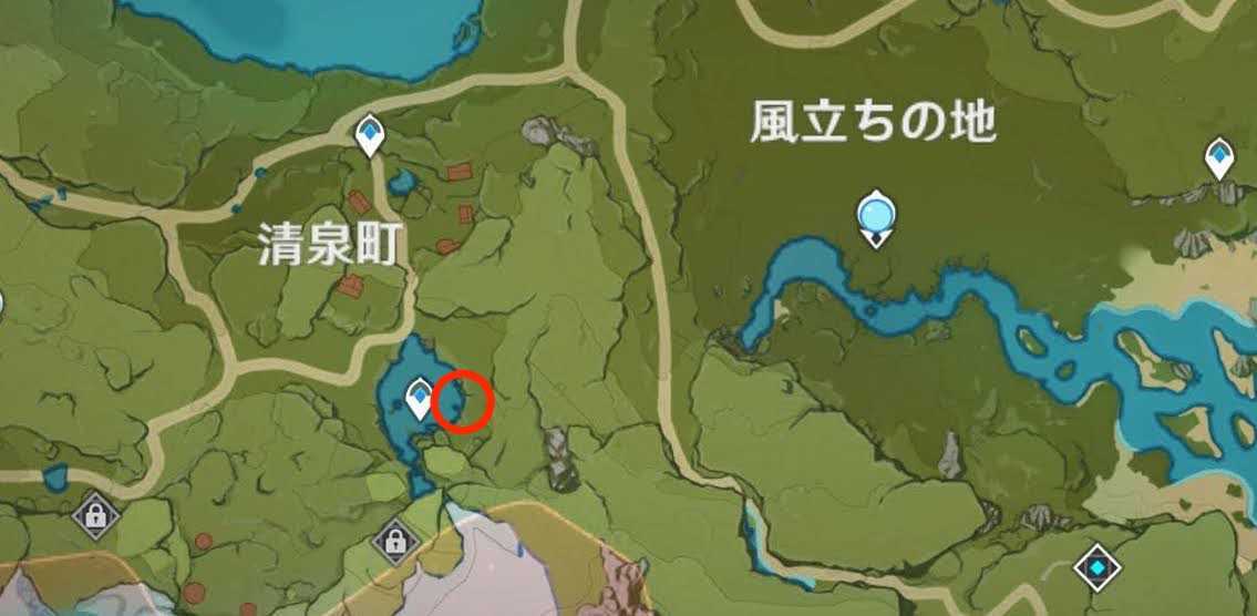 ファデュイの場所