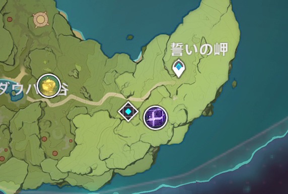 無相の雷の出現場所