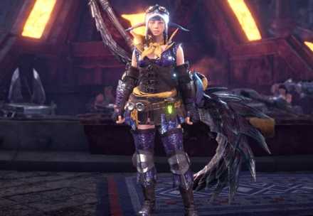 MHWのEXツィツィの重ね着