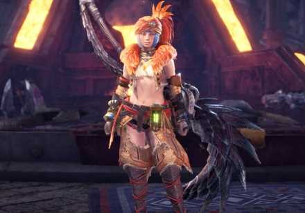 MHWのEXクルルの重ね着