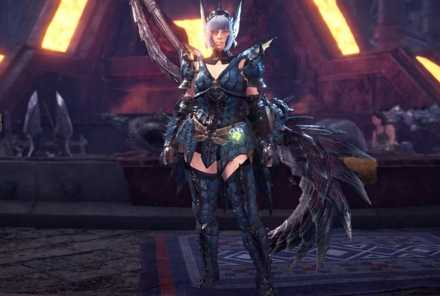 MHWのEXリオソウルαの重ね着