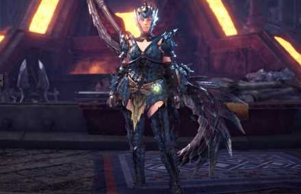 MHWのEXリオソウルβの重ね着