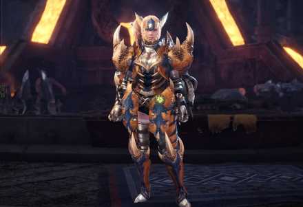 MHWのEXレックスαの重ね着