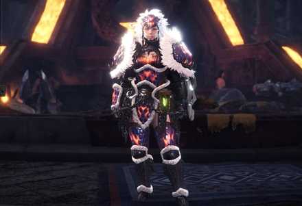 MHWのEXプライドαの重ね着