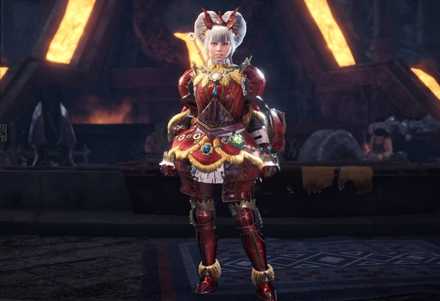 MHWのEXカイザーαの重ね着