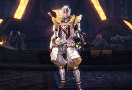 MHWのEX金色βの重ね着