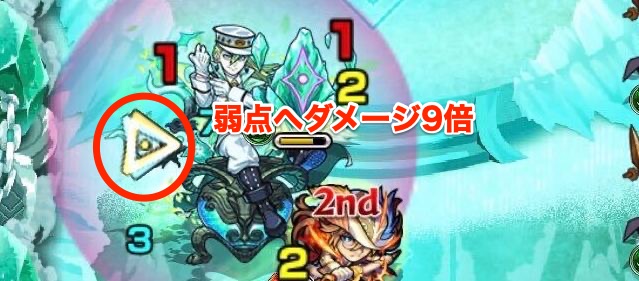 コキュートス 弱点へのダメージは9倍