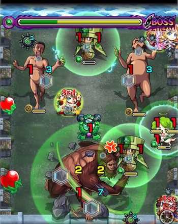 獣の巨人 ボス2 移動後