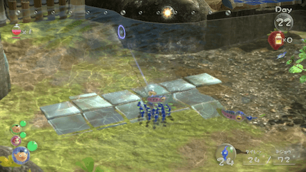 生物を倒して運搬しやすくする