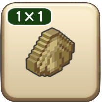 ドット風の小高い山