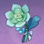 生の花