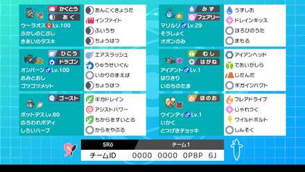 SR様最終17位構築