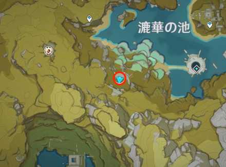 漉華の風景画のマップ