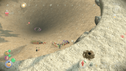 大蟻地獄の範囲に気をつける