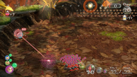 陣形は逃げ回って回避する