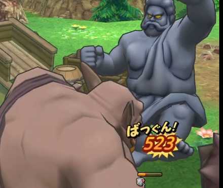 ふうじん鉄甲斬で守備力を下げる