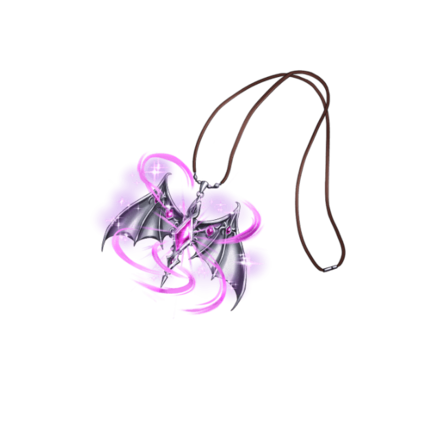 ハロウィンプラチナネックレス・暗夜