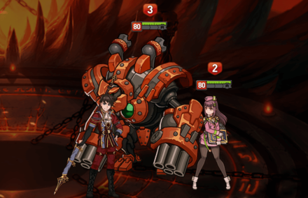 深淵102階層バトル①の画像