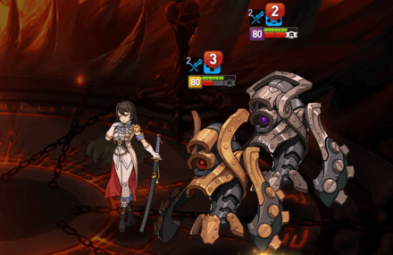 深淵102階層バトル②の画像