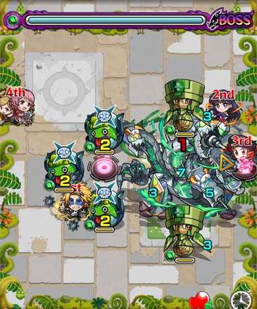 ピキュールドラゴン ボス1