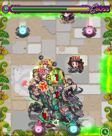 ピキュールドラゴン ボス2 処理後