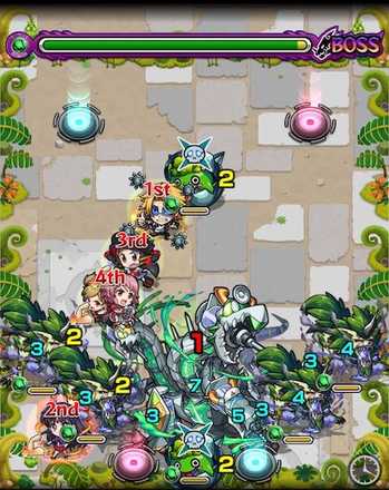 ピキュールドラゴン ボス2