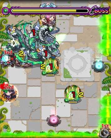 ピキュールドラゴン ボス3 処理後