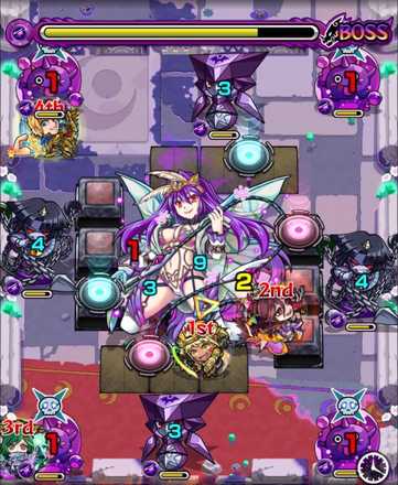 闇クイバタのボス2ステージ画像