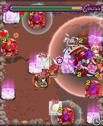 火リリスのボス2移動後の画像