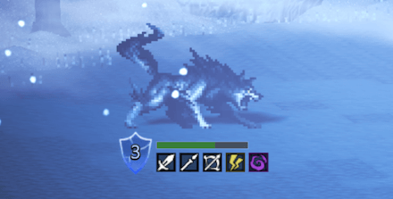 強暴なハイウルフ