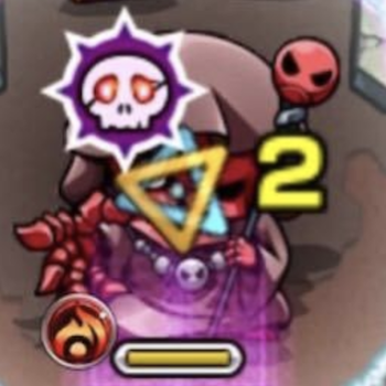 蘇生ザコのドクロ