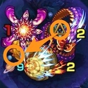 デスワーム 移動順