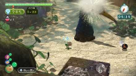 バクダン岩を利用して強敵を撃破