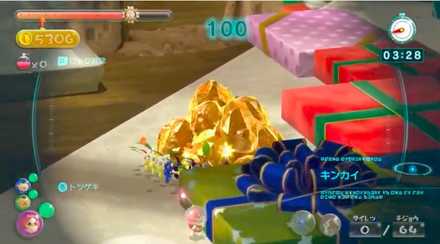 本格的な果実とキンカイ回収